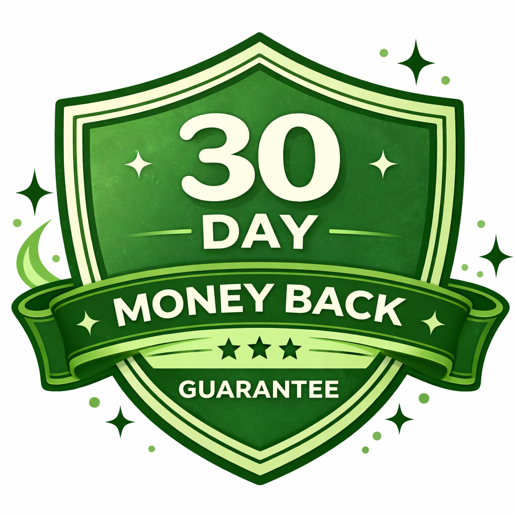 30 DAY MONEY BACK GUARANTEE